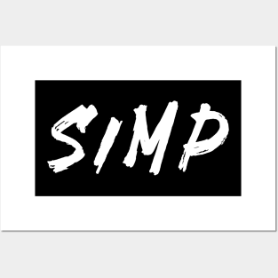 Simp Posters and Art